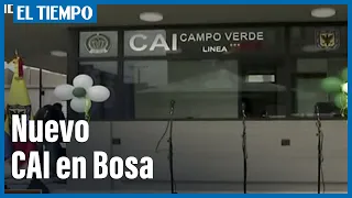 La alcaldesa Claudia López entregó un nuevo CAI en Bosa | El Tiempo