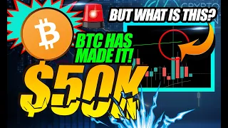 BITCOIN HAS DONE IT! $50,000 DOWN! BUT WHAT'S UP WITH THIS RESISTANCE?