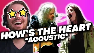 Twitch Vocal Coach "How's The Heart" Floor Jansen & Troy Donockley LIVE FIRST TIME REACTION