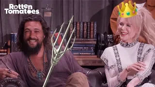 Aquaman UNCUT Comic-Con Interview | Rotten Tomatoes