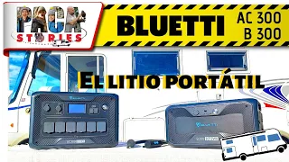 🔝 EQUIPAZO MULTIUSOS - 🔋Bluetti AC300+B300 🔌 |AUTONOMÍA DE LITIO A 220V| @BLUETTIOfficial