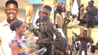Moses Bliss Biggest Birthday Surprise From His Wife Marie Wiseborn On His 29th Birthday e choke