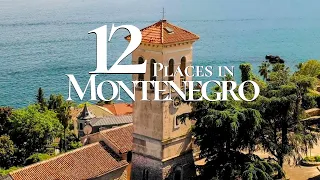 12 Most Beautiful Places to Visit in Montenegro 4K 🇲🇪 | Montenegro Travel Guide