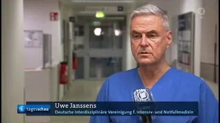 tagesschau vom 17.12.20 Diskussion um Triage auf Intensivstationen