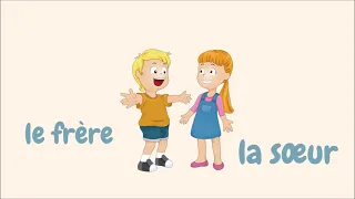 French for kids : La famille, vocabulaire