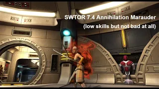 SWTOR - Annihilation Marauder 7.4 : no brain fix rotation (Training dummy, 33,9k)