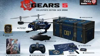 Gears 5 Ultimate Collectors Edition Jack Drone UNBOXING GIVEAWAY!!