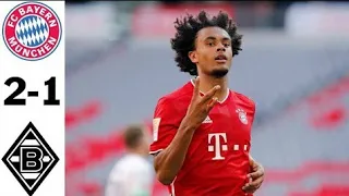 Bayern Munich vs Borussia Monchengladbach 2-1 all goals & highlights resumen