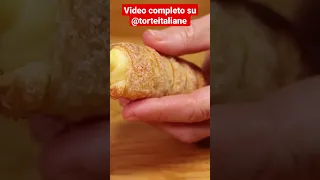 Cannoncini alla crema pasticcera