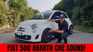 FIAT 500 ABARTH - LA PROVA SU STRADA - SOUND INCREDIBILE