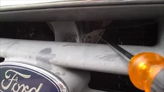 How To Open The Hood When The Hood Release Cable Is Broken