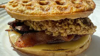 Chicken and Waffles / Animal Based/ Carnivore / Low Carb /Keto