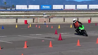M-Gymkhana A.C.S. Cup Alexis Robles 2/1/20 Ninja 300 Round 2
