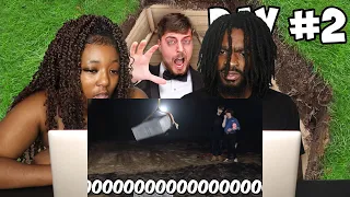 MR.BEAST BURIED ALIVE FOR 50 HOURS | Reaction