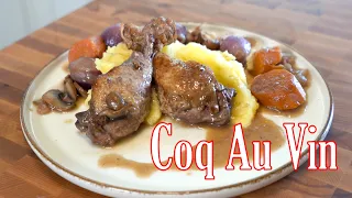 Coq Au Vin / zu Hause schnell und lecker