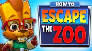 🤩 Betsy The Beaver 😨 Escapes the Zoo !!!!! 🤑 | Zooba Map Glitch