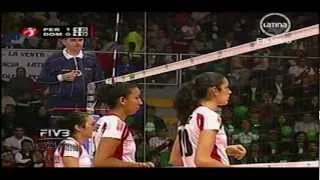 Peru x Dominicana 2set Final FIVB Women's Junior 2011