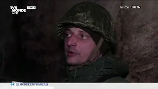 Ukraine : rares images  de combattants pro-russes