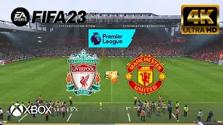 FIFA 23 - Liverpool vs Manchester United | Premier League | Next Gen - Series X [4K 60FPS]