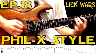 Guitar Licks Lesson - LICK WARS - EP.18 - The ''Phil-X Style'' Lick