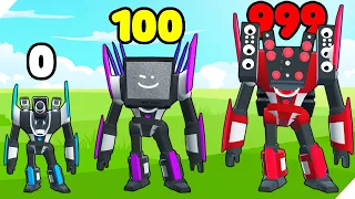 СЫМЫЙ СИЛЬНЫЙ СПИКЕРМЕН РОБОТ  КОНЕЦ ИГРЫ! Mechangelion Robot Fighting