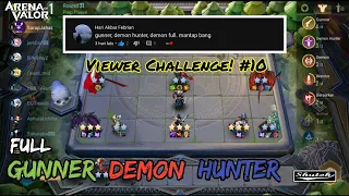 Viewer Challenge #10 Full Gunner Demon Hunter Combo - Carano Chess AOV - Arena Of Valor