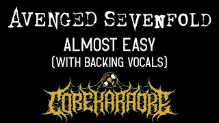 Avenged Sevenfold - Almost Easy (With Backing Vocals) [Karaoke Instrumental]