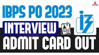 IBPS PO Interview Date 2024 | IBPS PO Interview Preparation | IBPS PO Call Letter Out