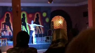 Paradis palace hotel, belly dance, Hammamet tunisia