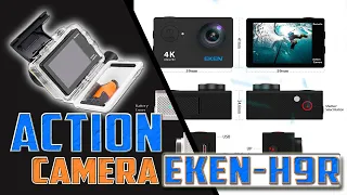 Обзор Экшн Камера EKEN H9R Тест Видео