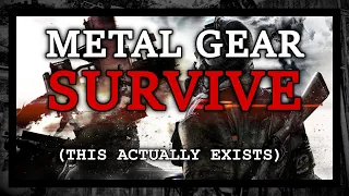 Metal Gear Survive is a Game That Exists