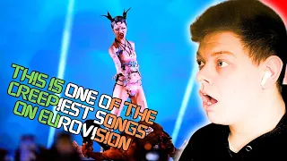 Is Bambie Thug's Eurovision Performance Creepy and Scary to Watch? | Reacting to 'Doomsday Blue'