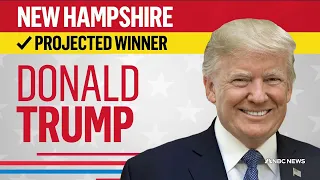 NBC News projects Trump wins New Hampshire Republican primary