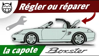 🛠 Soft top adjust and repair the frame - DIY Boxster 986 [English subtitles]