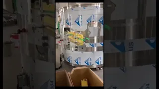 Automatic bottle unscrambler machine apply for flat bottles sorting machine
