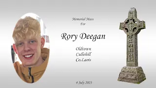 Requiem Mass for Rory Deegan, Oldtown, Cullohill, Laois. 4 July 2023.