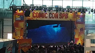 Отрывок фильма Годзила 2: Король монстров с трансляции на Comic Con Russia - Comic Con Saint Petersb