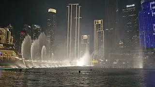 Бурдж Халифа и танцующие фонтаны в Дубае