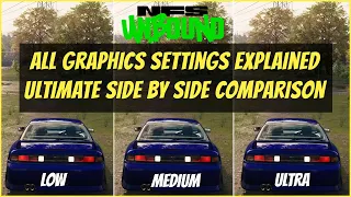 Need For Speed Unbound Graphics Settings Explained - The Ultimate Graphics Settings Deep Dive - 4K