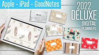 2022 Deluxe Digital Planner | iPad Pro | GoodNotes App