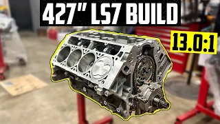 High Compression LS7 Engine Build - 13.0:1