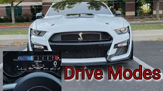 Drive Modes 2021 Shelby GT500 !!