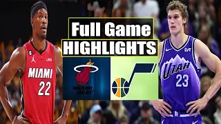 Miami Heat VS Utah Jazz FULL GAME Highlights | March 2 | 2024 NBA Season