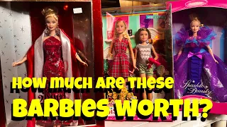 “Valuing My Toy Collection” Ep. 241  90s Barbies, Barbie Collection, Harley Davidson, Dolphin Magic