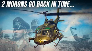 2 Morons Go Back In Time To Stop The Germans | Digital Combat Simulator | DCS | World War 2 |