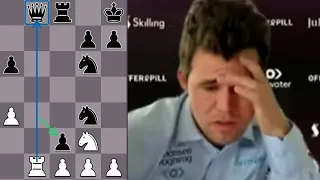 Anish Giri Sacrifices His Queen Against Magnus Carlsen When They Both Have ONLY 2 Minutes!