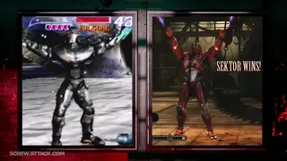 Fulgore vs Sektor DEATH BATTLE (alternate ending)