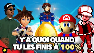 FINIR CES 20 JEUX À 100%, ça fait QUOI ?