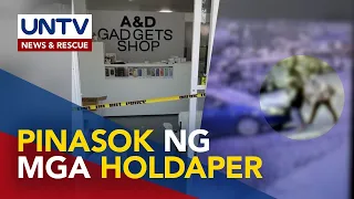 4 na armadong holdaper na tumangay sa 200 i-phone units ng gadget shop sa Pila Laguna, pinaghahanap