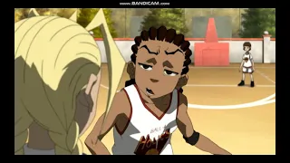 The Boondocks Season 2 Riley Freeman VS Cindy Mcphearson Basketball Team Moments